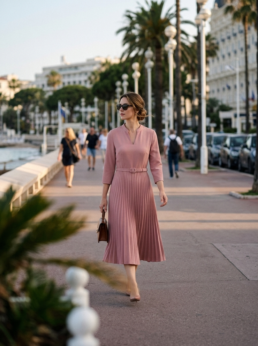 Vestido Brigitte — look de calle
