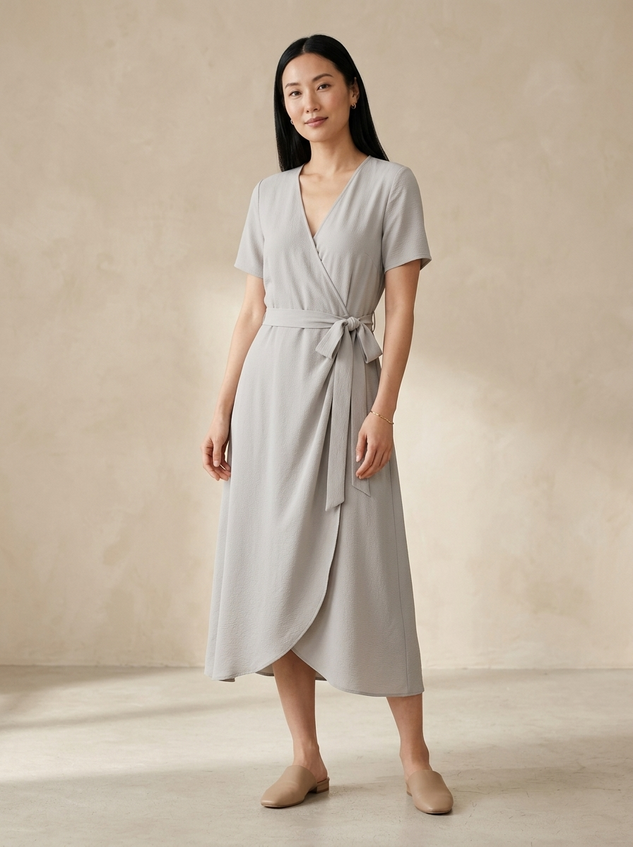 Vestido Marisol — modelo con el vestido