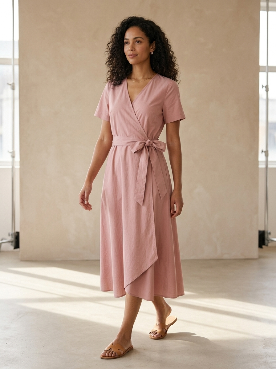 Vestido Agathe — modelo con el vestido