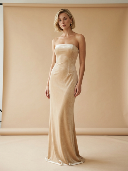 Vestido Eugénie — modelo con el vestido