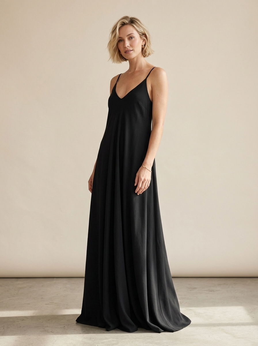 Vestido Perrine — modelo con el vestido