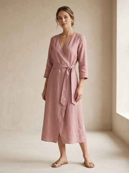 Vestido Bérénice — modelo con el vestido