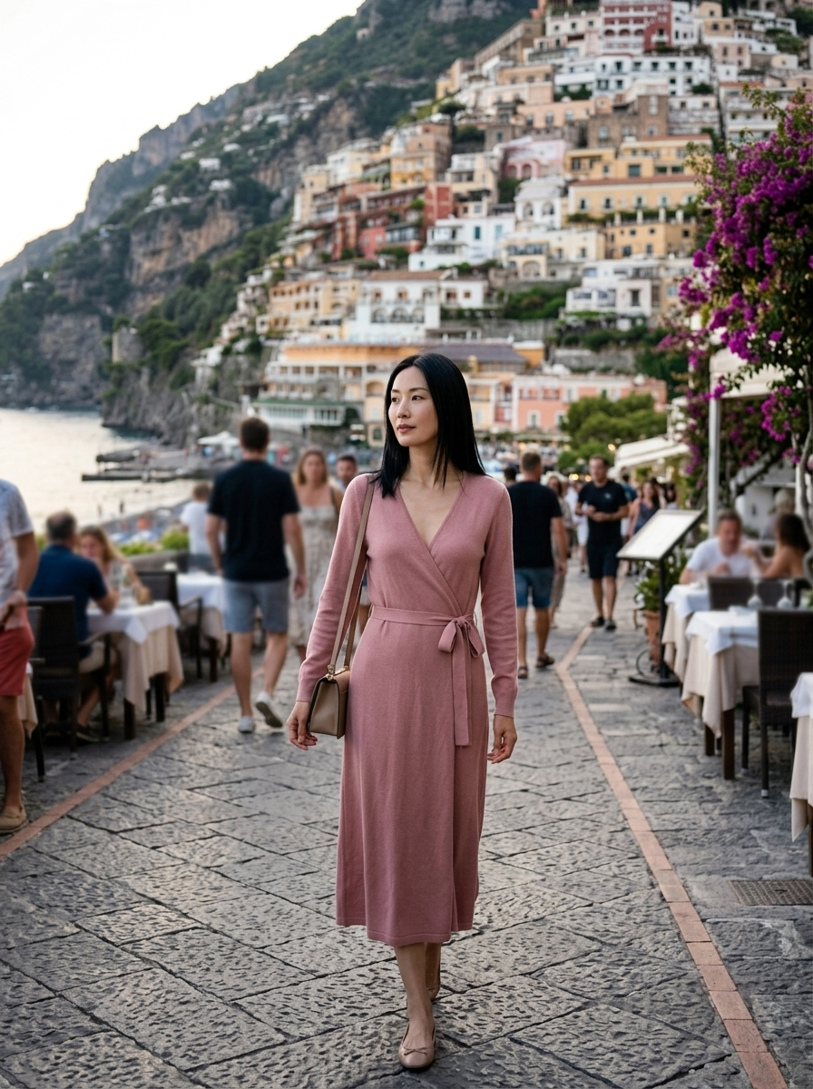 Vestido Rosalie — look de calle
