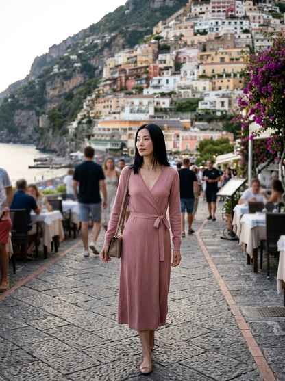 Vestido Rosalie — look de calle