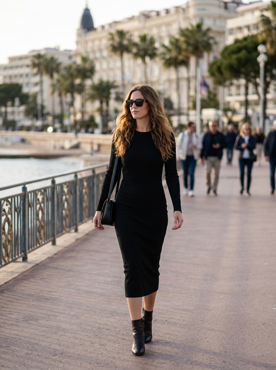 Vestido Carlota — look de calle