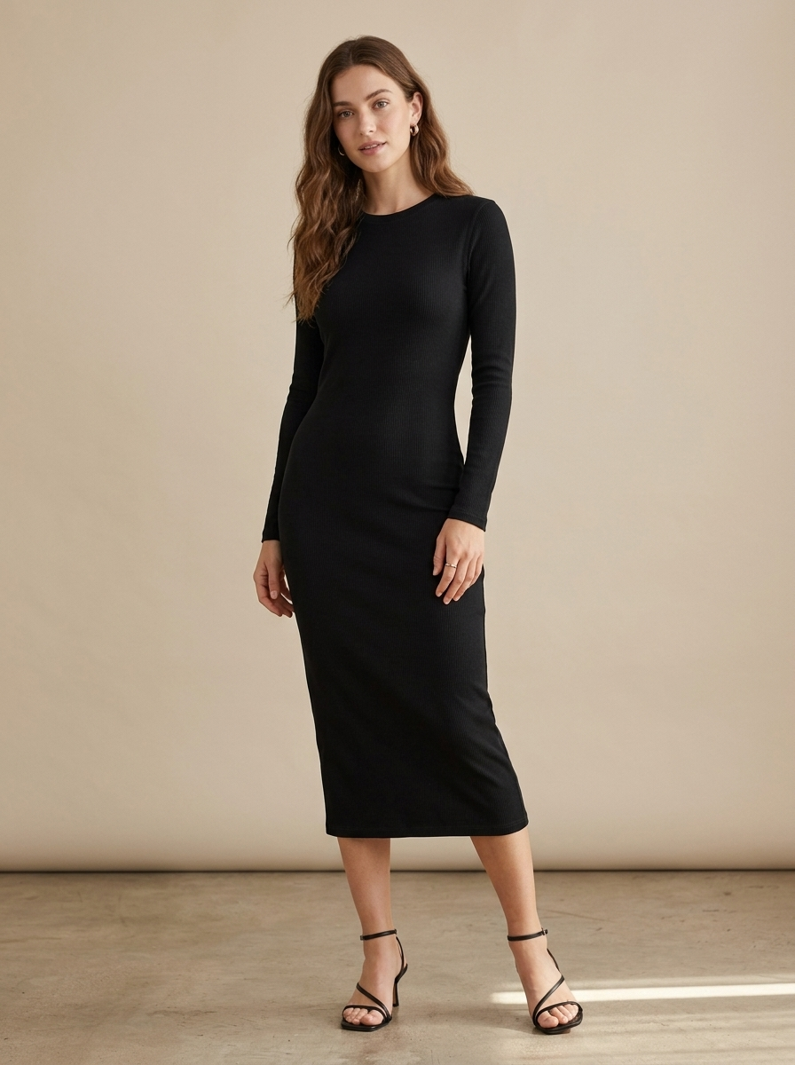 Vestido Carlota — modelo con el vestido