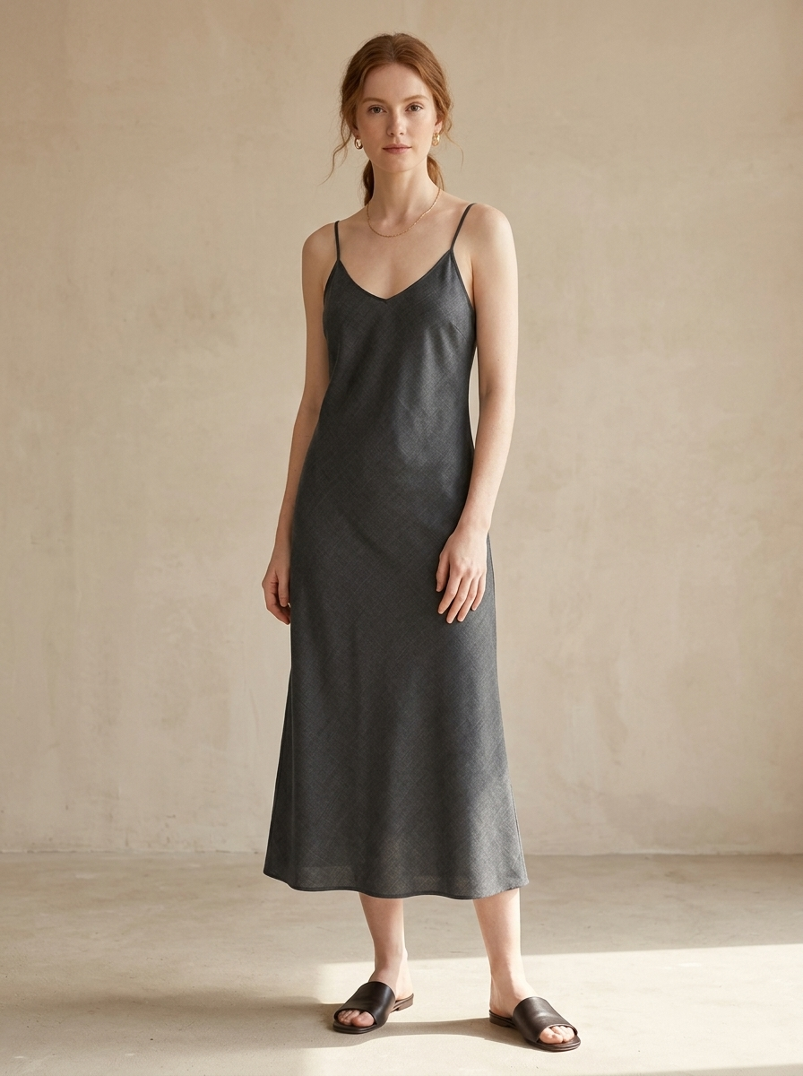 Vestido Isadora — modelo con el vestido