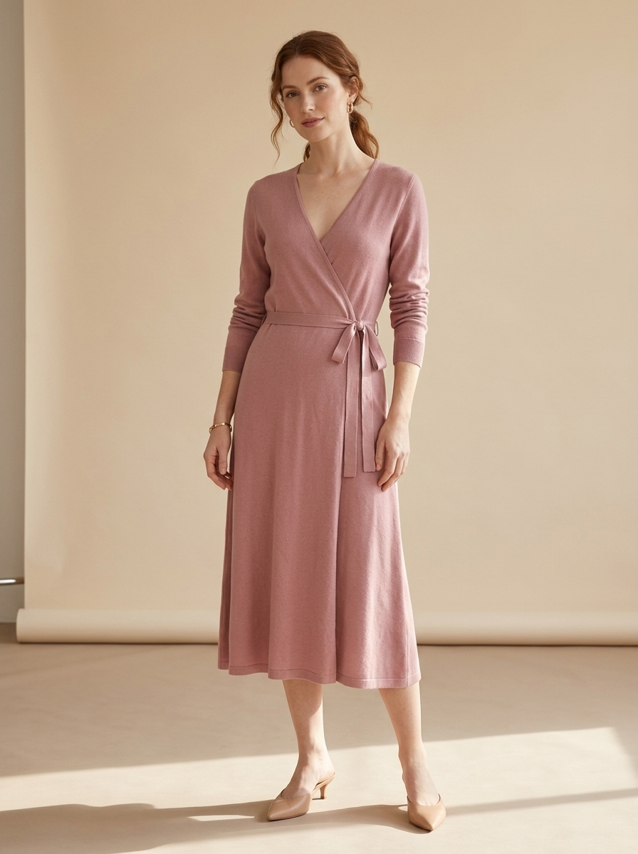 Vestido Rosalie — modelo con el vestido