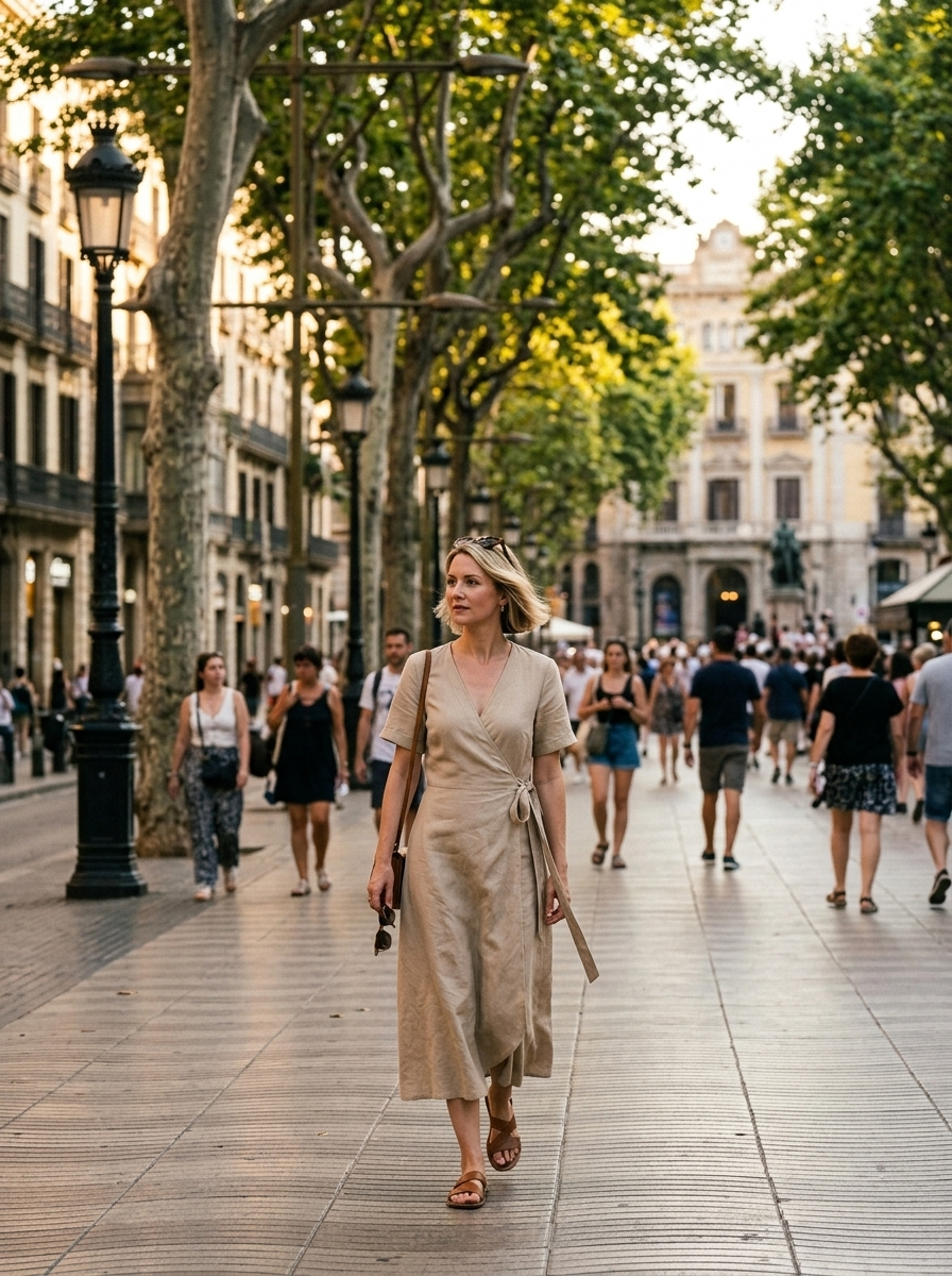 Vestido Elvira — look de calle