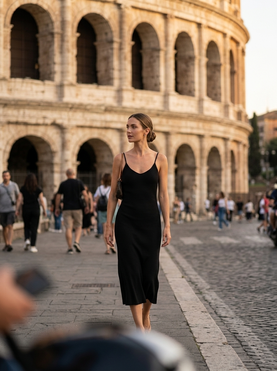 Vestido Héloïse — look de calle