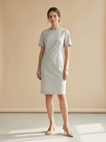 Vestido Olympia — modelo con el vestido