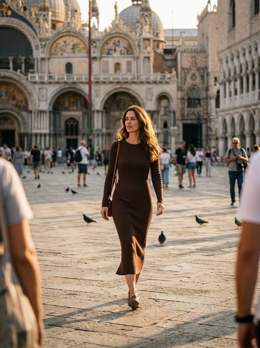 Vestido Rafaela — look de calle