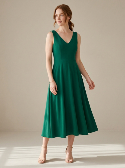 Vestido Sabine — modelo con el vestido