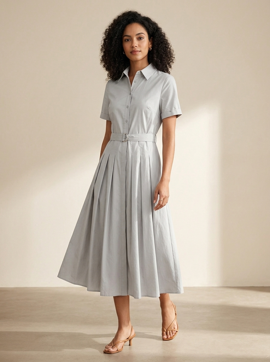 Vestido Tatiana — modelo con el vestido