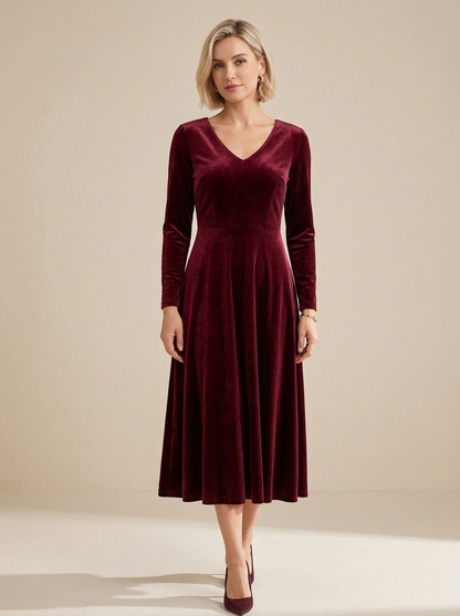 Vestido Bettina — modelo con el vestido