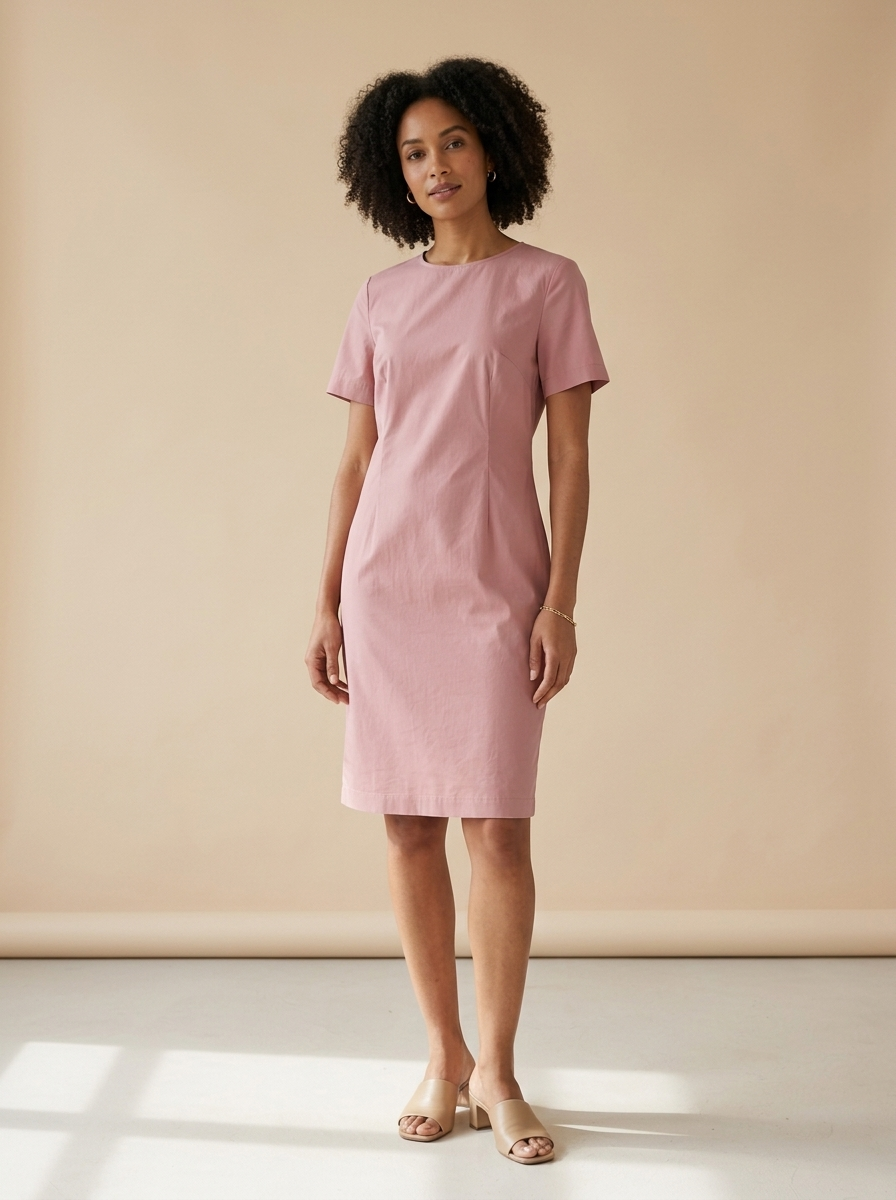 Vestido Amara — modelo con el vestido