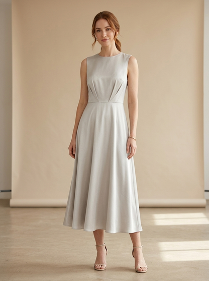 Vestido Wilhelmina — modelo con el vestido