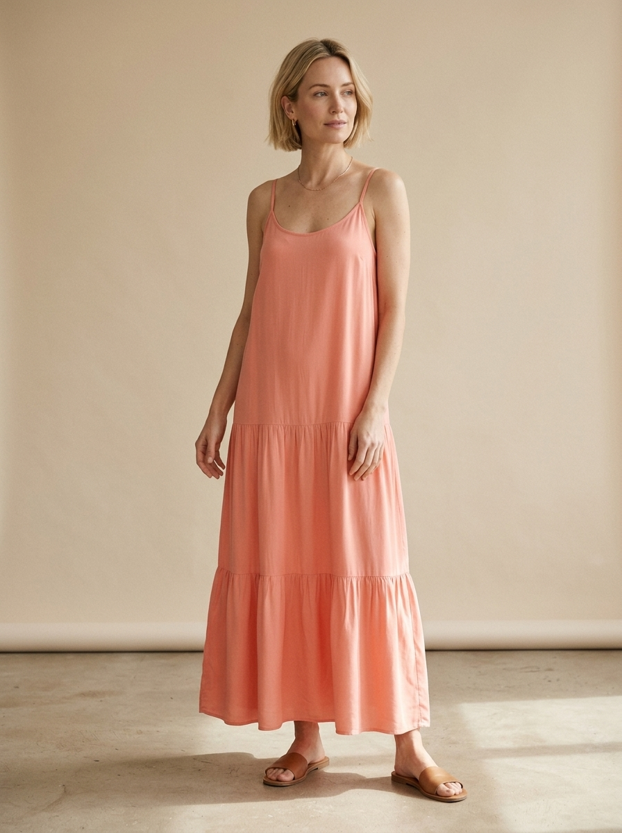 Vestido Yasmine — modelo con el vestido