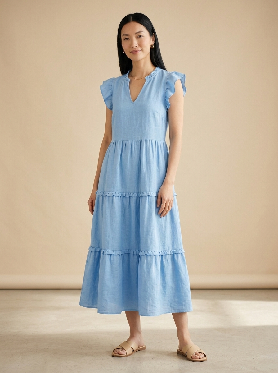 Vestido Vivienne — modelo con el vestido