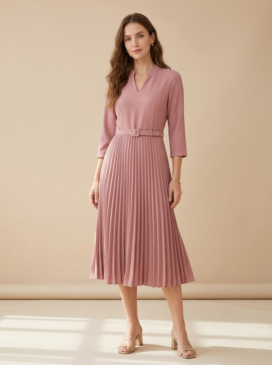 Vestido Brigitte — modelo con el vestido